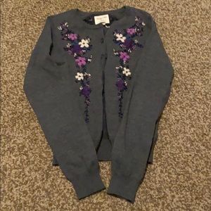 Embroidered cardigan 💜